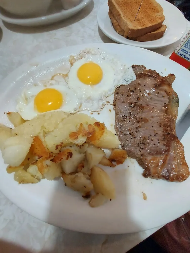 NY Strip Steak & Eggs