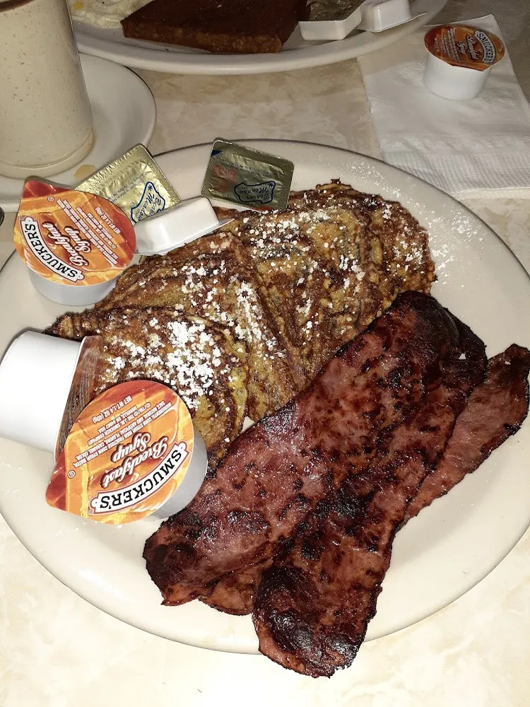 Raisin Bread French Toast & Turkey Bacon